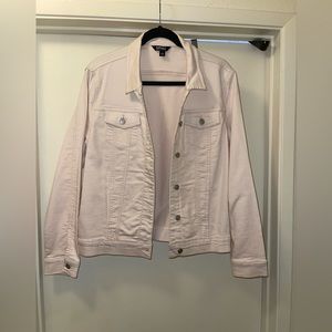Light pink jean jacket